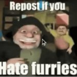 Anti flurries assemble | image tagged in gifs,anti furry,repost,funny | made w/ Imgflip video-to-gif maker
