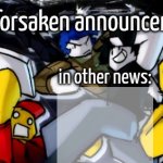 Calcium's forsaken announcement temp template