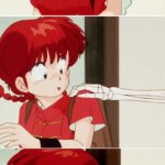 Ranma and Betty the skeleton template