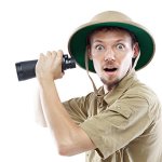 binoculars guy
