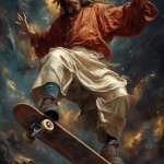 Jesus skatevoarding
