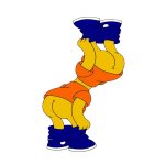 Bart Simpson butt