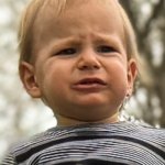 Upset baby