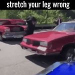 When you get a charlie horse | What looks like when you 
stretch your leg wrong | image tagged in gifs,pain,looks like,charlie horse,muscles | made w/ Imgflip video-to-gif maker