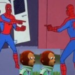 Pointing Spiderman Puppet