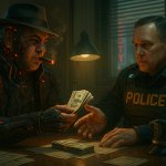 Maelstrom Capone bribeing police meme