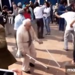 Old Man Dancing GIF Template