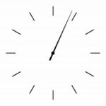 clock second hand seconds timer GIF Template