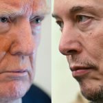 Trump Musk 2 psychos in a dirk-length contest
