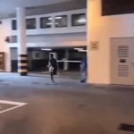 man running GIF Template
