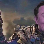 musk as thanos