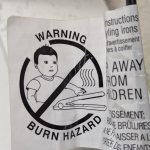 WARNING: BURN HAZARD