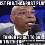 Just for that post playa