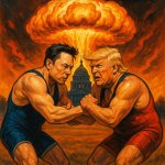 Trump vs Musk, man-boys dangerous, ugly, destructive to America