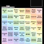 UNDERSTREAM OC BINGO (By InteractionSystem) meme