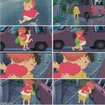 ponyo be like