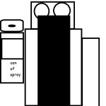 can of spray
