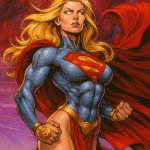 Cosmic armor superwoman