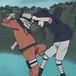 naruto fight GIF Template