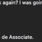 She de Associate???