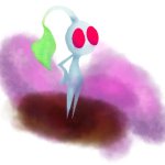 White pikmin meme