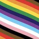 Pride stripes background