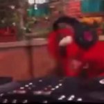 DJ Lobster Sesame Street GIF Template