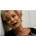 Scared lady