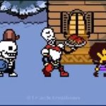 Sans, Papyrus and Frisk walk (Credit to tf2_spy) GIF Template