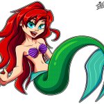 cute ariel