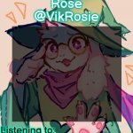 Rosie Deltarune Temp meme
