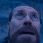 willem dafoe looking up GIF Template
