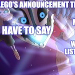 GreenLegoMonkey's 2nd Announcement Template