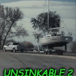 Oops! | UNSINKABLE 2
Might not sink😉; But beware of 
tree limbs! | image tagged in gifs,boat,accident,no water involved,tree,danger | made w/ Imgflip video-to-gif maker
