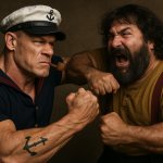 Popeye and Bluto