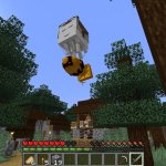 Happy ghast with nuke