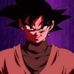Goku black smirking