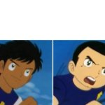 Hyuga Sawada Face Swap (with caption) template