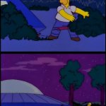 Homer tip of spaceship iceberg