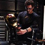 Tony Stark welding helmet meme