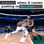 real | when it comes      to posting in | image tagged in gifs,memes,meme,funny,brattman,ballin | made w/ Imgflip video-to-gif maker