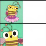 Patchwork Bee (blank)