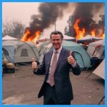 Gavin Newsom thumbs