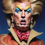 DONALD TRUMP, DRAG QUEEN