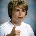 thumbs up kid