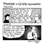 Tolkien vs cs lewis allegories