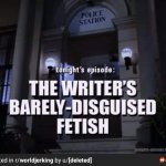 The writer's barely disguised fetish