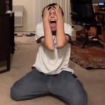 guy screaming