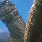 Godzilla looking