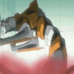 Head Into Wall Eva GIF Template